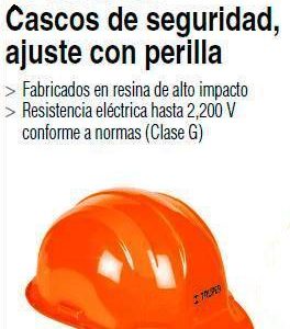 CASCO SEGURIDAD NARANJA 14292 TRUPER