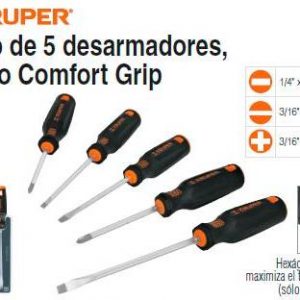 DESARMADORES JGO 5 PZ. 14138 TRUPER