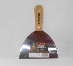 ESPATULA 6" 14452 MANGO DE MADERA TRUPER