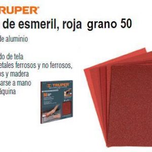 LIJA ESMERIL GRANO 50 11641 ROJA TRUPER