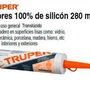 SILICON TRANSP. 280ML 17559 TRUPER