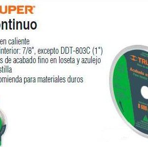 DISCO CORTE DE PIEDRA 4 1/2" 12977 TRUPER