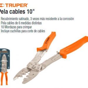 PINZA PELACABLE 10" 17358 TRUPER