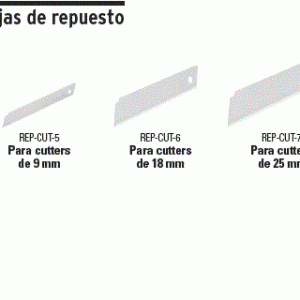 REPUESTO PARA CUTTER 16965 10 PZAS TRUPER